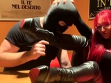 Busty mistress tangent femdom foot fetish