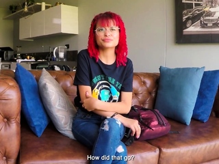 Petite Innocent Red Head Latina Casting