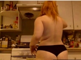 Redhead Webcam Close-Up