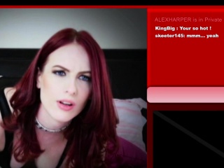 TLBC – Red Head Cam Girl Alex Harper Fucks A Fan