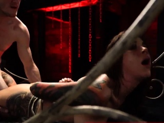 Young teen fucked by and redhead pizza Excited young